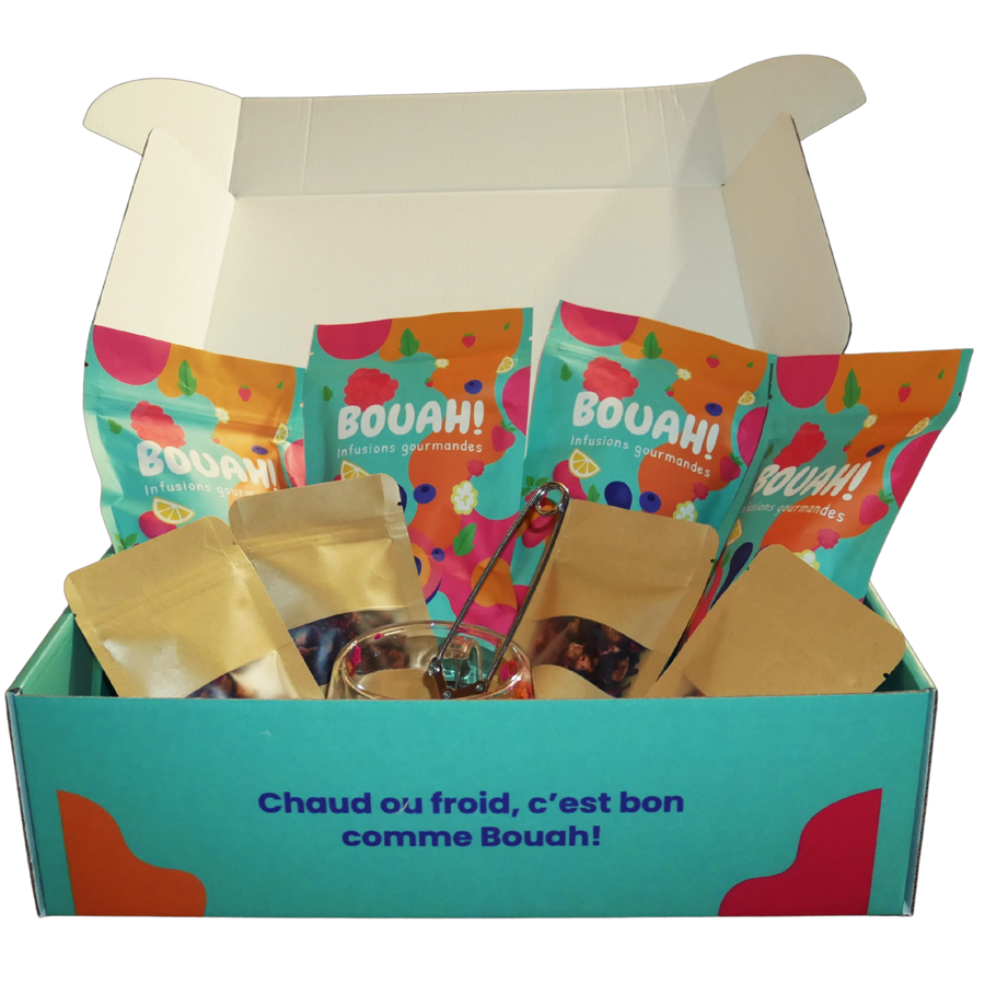 Bouah! Box Gourmande — Coffret thé, mug et accessoires