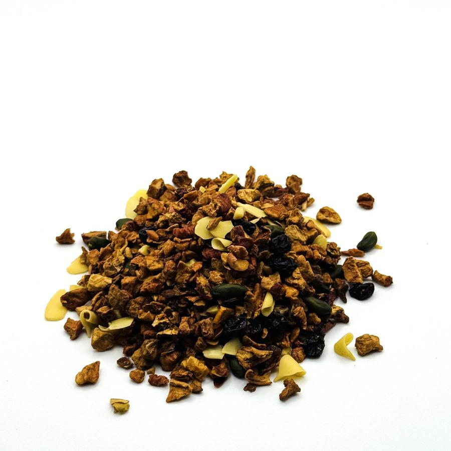 Financier Pistache Miel — Tisane pistache et miel gourmande