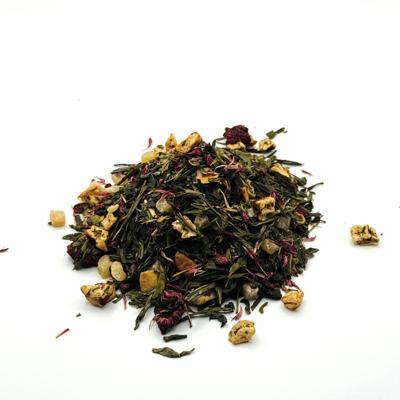 Framboise Chantilly — Thé vert framboise gourmand